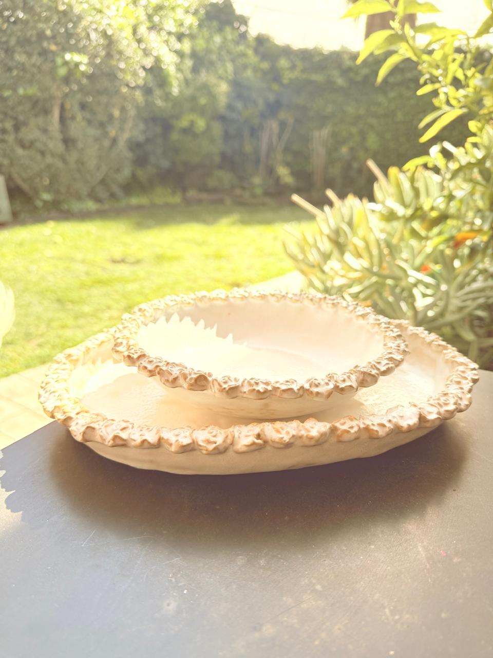 Platos Encaje